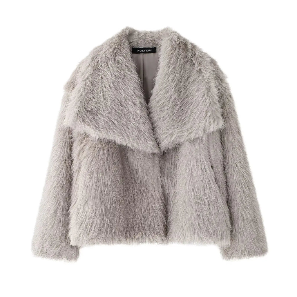 Women's Polyester Casual Lapel Jacket