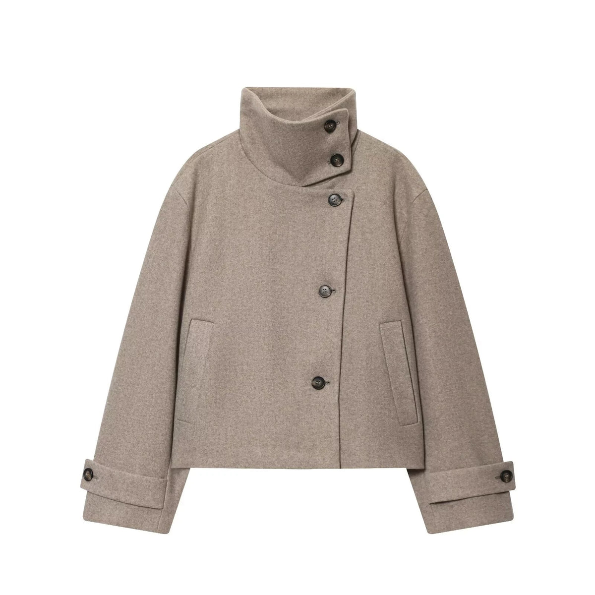 Women's Loose Polyester Winter Coat