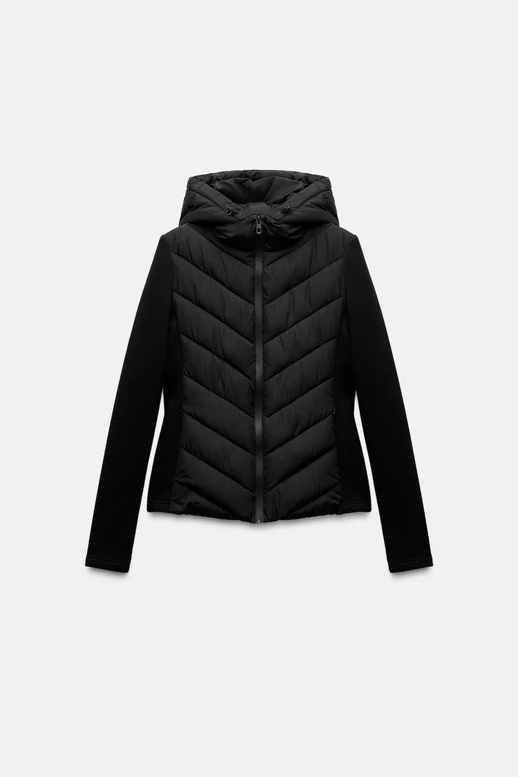 Women's Hooded Polyester Winter Jacket