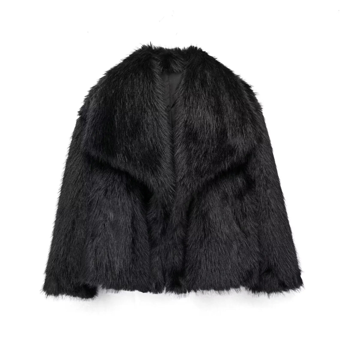 Women's Polyester Casual Lapel Jacket