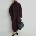 Women's Cotton Lyocell Long Coat
