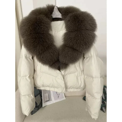 Dicke Polyester-Kapuzenjacke für Damen