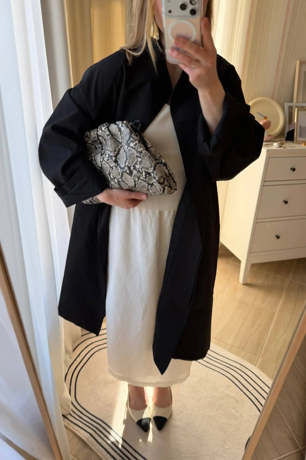Women's Cotton Lyocell Trench Coat