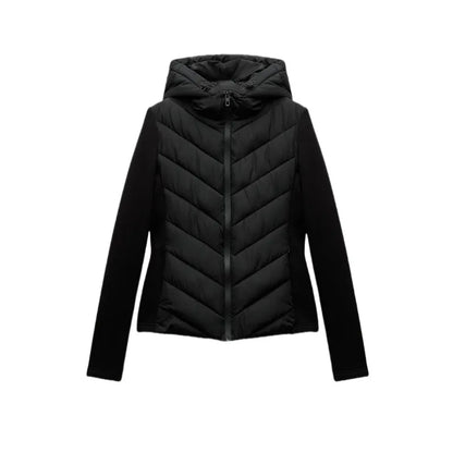 Winterjacke mit Kapuze aus Polyester für Damen