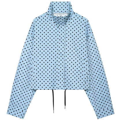 Women's Polka Dot Bomber Jacket