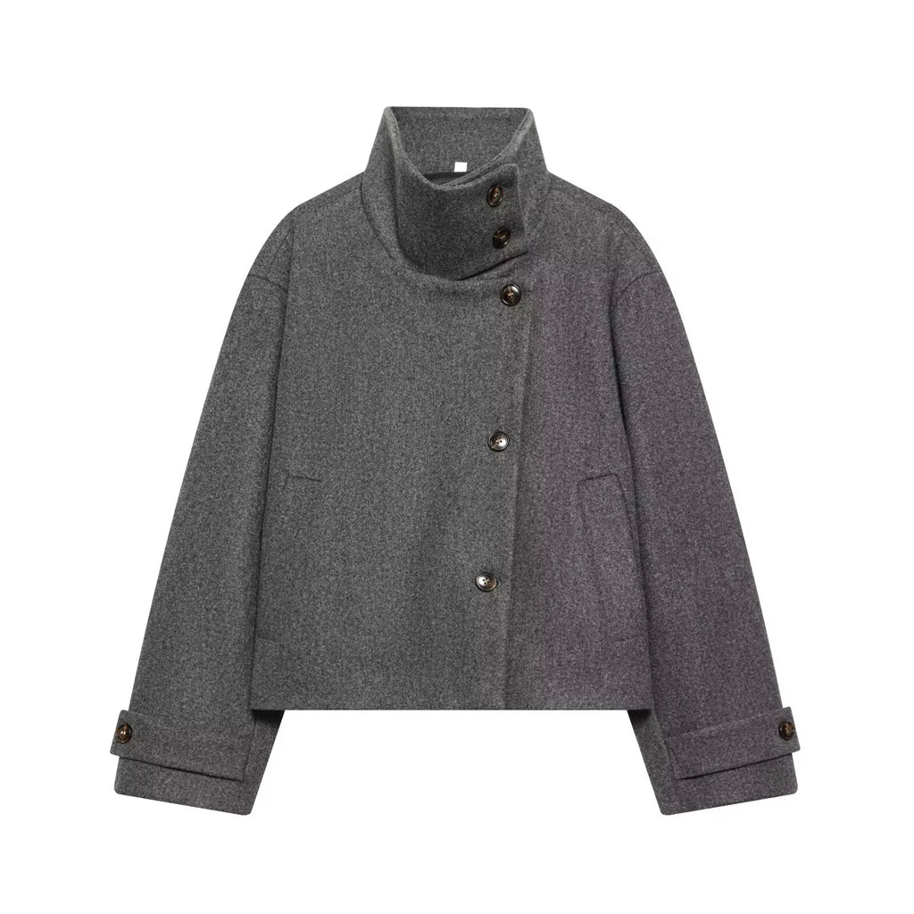 Women's Loose Polyester Winter Coat
