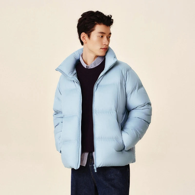 Herren-Daunenjacke mit 90 % Entendaunenanteil