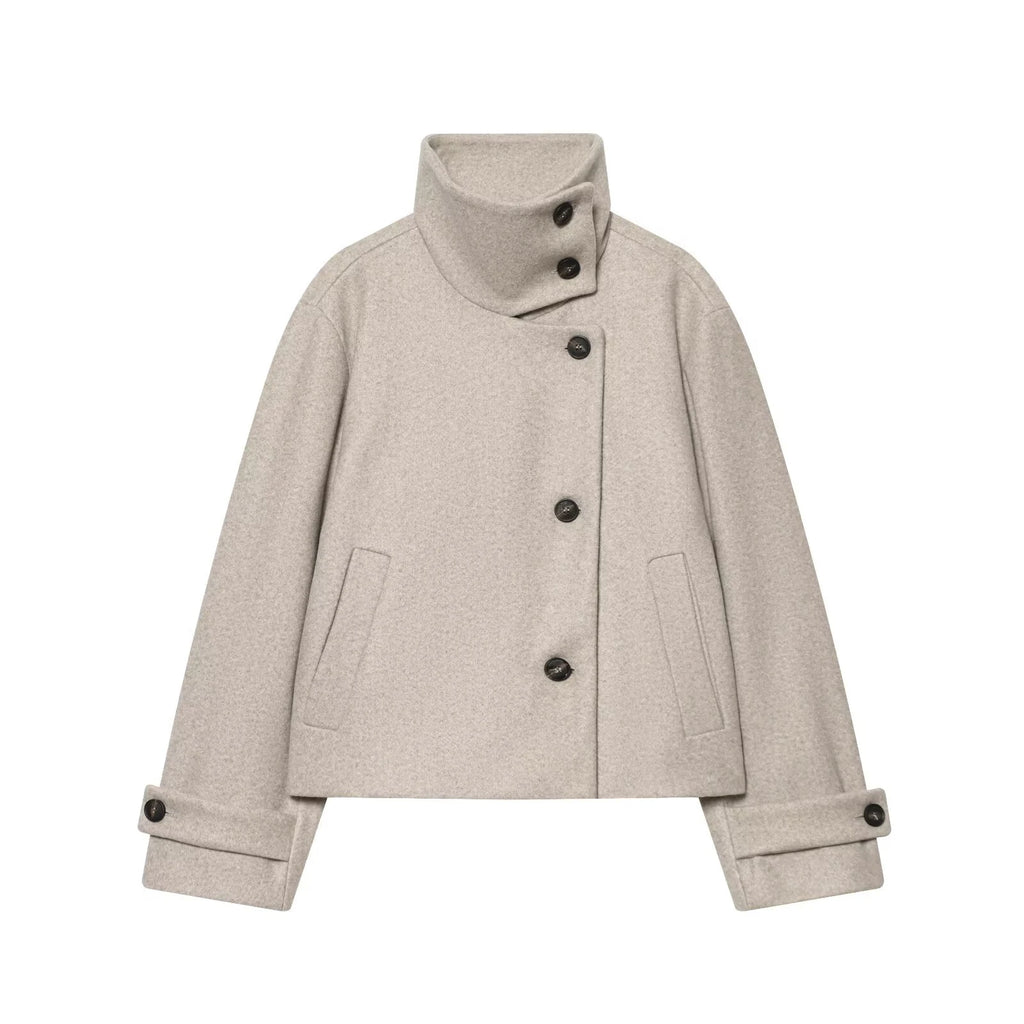 Women's Loose Polyester Winter Coat