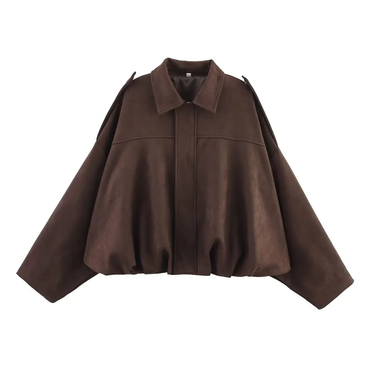 Women's Loose Polyester Streetwear Jacket