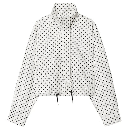 Women's Polka Dot Bomber Jacket