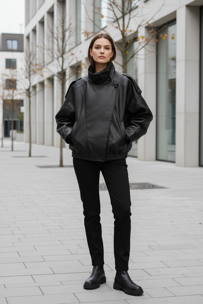 Black jacket lifestyle image